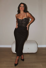 Load image into Gallery viewer, For Your Eyes Only Black Bodysuit