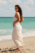 Load image into Gallery viewer, Admit It Beige Halter Dress