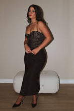 Load image into Gallery viewer, For Your Eyes Only Black Bodysuit