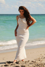 Load image into Gallery viewer, Admit It Beige Halter Dress