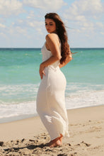 Load image into Gallery viewer, Admit It Beige Halter Dress