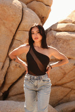 Load image into Gallery viewer, Need Me Black Mesh Bodysuit
