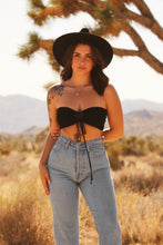 Load image into Gallery viewer, Amor Black Bandeau