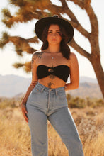 Load image into Gallery viewer, Amor Black Bandeau