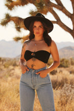 Load image into Gallery viewer, Amor Black Bandeau