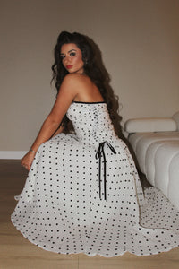 Her Majesty Polka Dot Dress