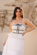 Load image into Gallery viewer, Gisele White Peplum Top
