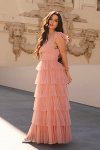 Sabine Pink Gown