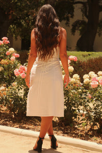 Arabella White Corset Dress