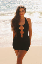 Load image into Gallery viewer, Lost In Ibiza Black Dress
