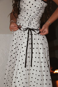 Her Majesty Polka Dot Dress