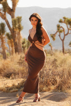 Load image into Gallery viewer, Burning Love Brown Dress

