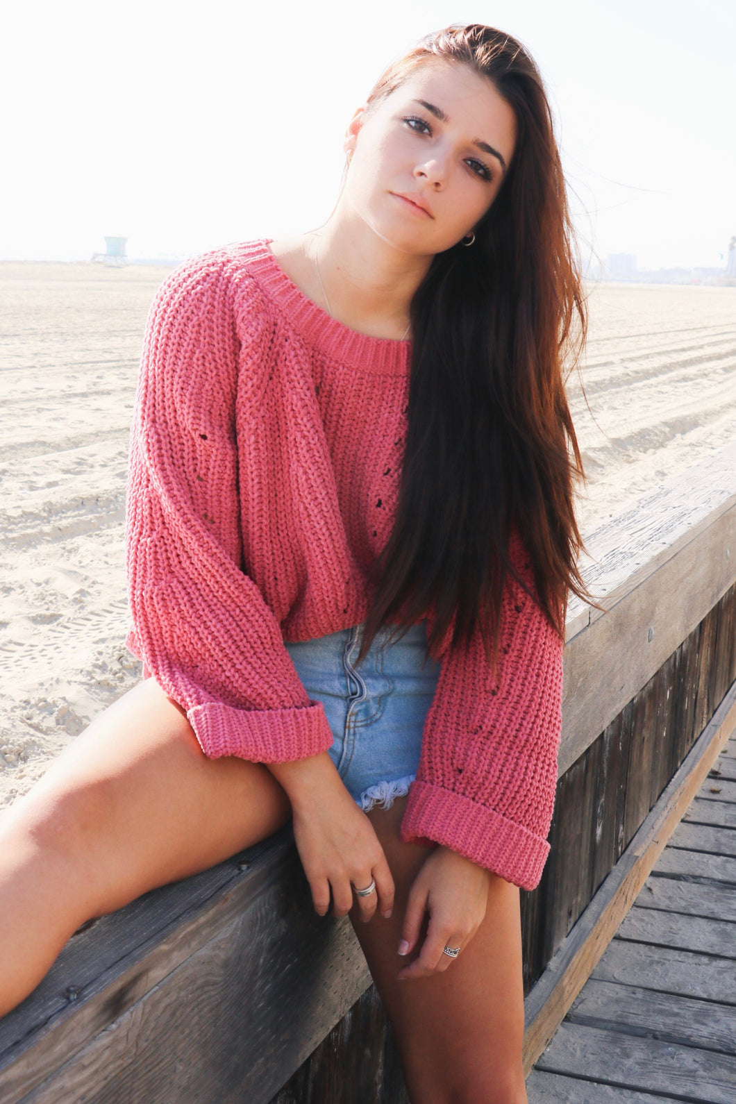 Adore Me Pink Sweater