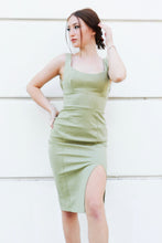 Load image into Gallery viewer, Laguna Olive Midi Dress
