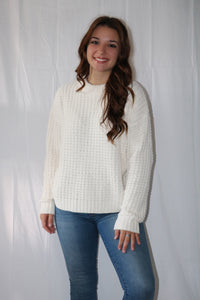 Mikayla Cream Knit Sweater