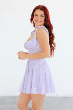 Load image into Gallery viewer, Sahara Lavender Floral Dress
