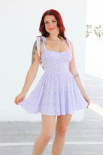 Load image into Gallery viewer, Sahara Lavender Floral Dress
