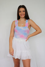 Load image into Gallery viewer, Kadie Cotton Candy Tie Dye Bodysuit
