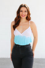 Load image into Gallery viewer, Just A Taste Teal Cami
