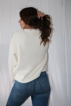 Load image into Gallery viewer, Mikayla Cream Knit Sweater

