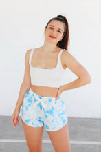 Load image into Gallery viewer, Dreamer Blue Tie Dye Shorts
