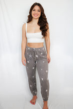 Load image into Gallery viewer, Catching Stars Gray Joggers
