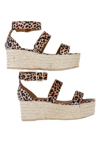 Grace Leopard Sandals