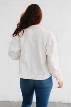 Load image into Gallery viewer, Karly White Corduroy Jacket

