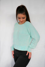 Load image into Gallery viewer, Play It Again Mint Sweater
