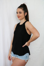 Load image into Gallery viewer, Brunch Date Black Tank
