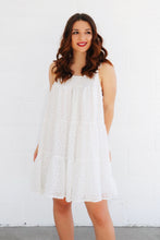 Load image into Gallery viewer, Luna White Babydoll Dress
