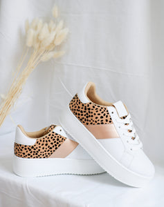 Can't Keep Up Leopard Sneakers