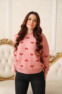Kiss Me Red Sweater