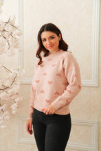 Load image into Gallery viewer, Kiss Me Pink Sweater
