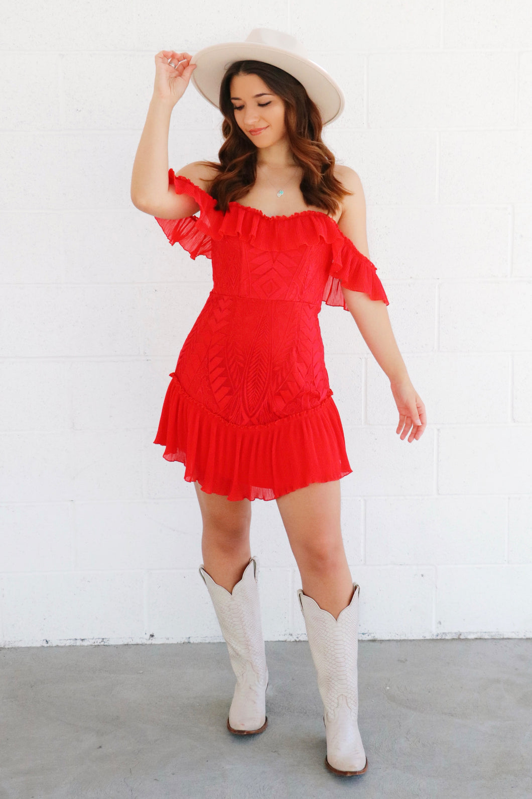 Out West Red Dress