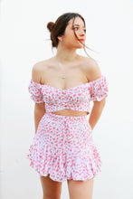 Load image into Gallery viewer, Positano Pink Dalmatian Skirt
