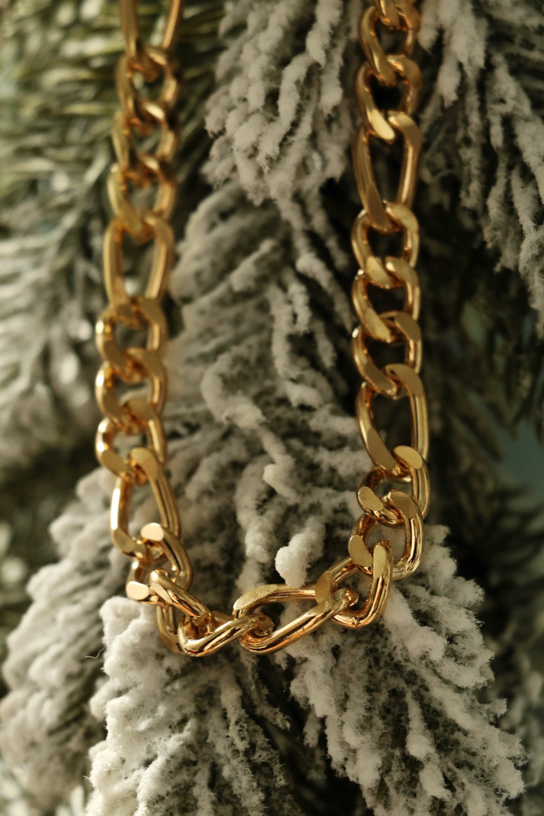Asymmetrical Gold Chain