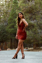 Load image into Gallery viewer, Holly Red Slip Dress
