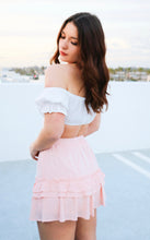 Load image into Gallery viewer, Berlin Pink Ruffle Skirt
