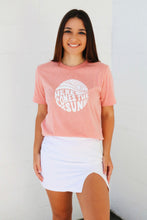 Load image into Gallery viewer, Here Comes The Sun Sunset Graphic Tee
