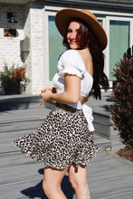 Load image into Gallery viewer, Always Somewhere Cheetah Skirt
