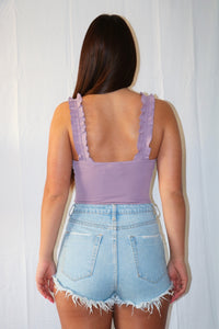 Kadie Dusty Lavender Bodysuit