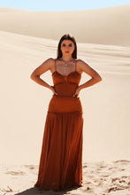 Load image into Gallery viewer, Cleo Cognac Dress
