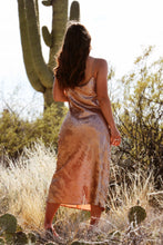 Load image into Gallery viewer, Sonora Copper Satin Dress
