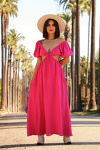 Load image into Gallery viewer, Lana Fuchsia Dress
