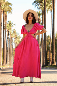 Lana Fuchsia Dress