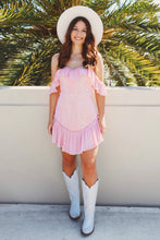Load image into Gallery viewer, Out West Blush Dress
