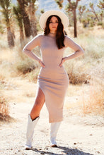 Load image into Gallery viewer, Lovers On The Sun Taupe Dress
