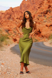 Hearts On Fire Olive Dress