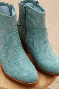 Unite Blue Booties by Chinese Laundry